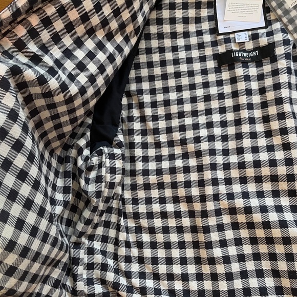 Barbour x Alexa Chung Waxed Jacket Crimson Chore Coat Gingham Lining UK 14 US 10 - Picture 8 of 9